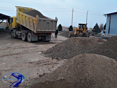 خاکریزی در آسفالت کاری