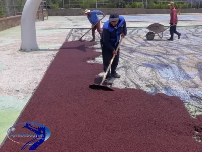 آسفالت رنگی