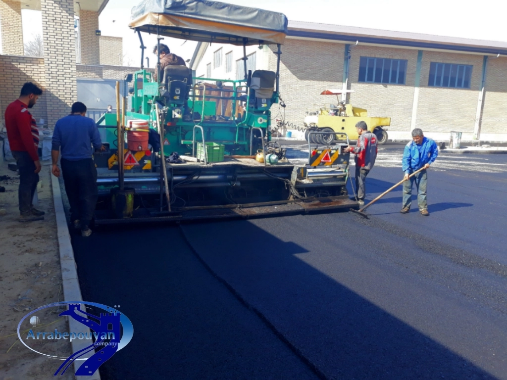 mechanized-asphalt-work آسفالت کاری مکانیزه