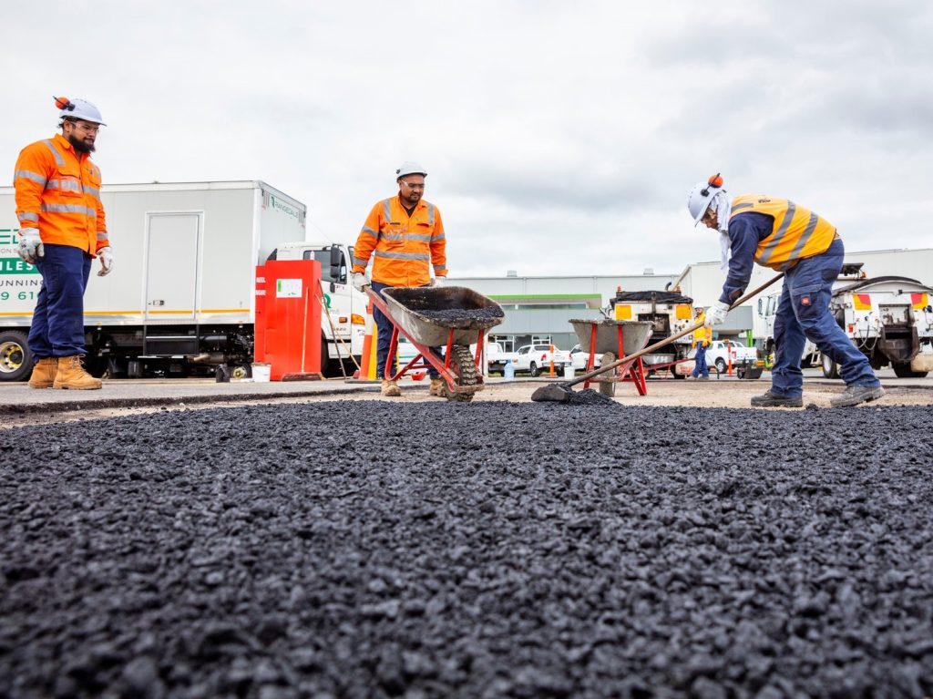 آسفالت کاری در تهران