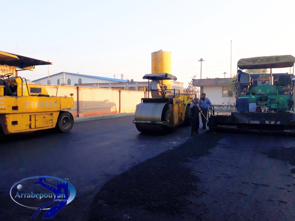 قیمت آسفالت کاری مکانیزه