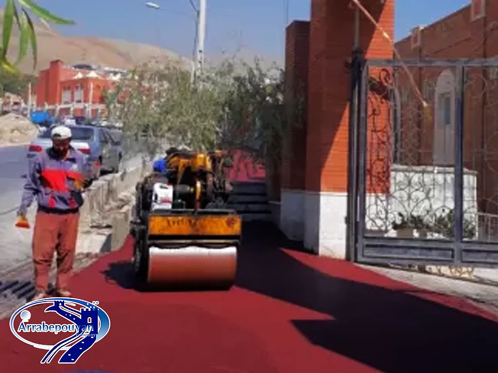 آسفالت رنگی