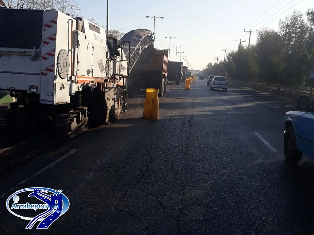 درزگیری آسفالت با دستگاه سیم لاین آمریکا